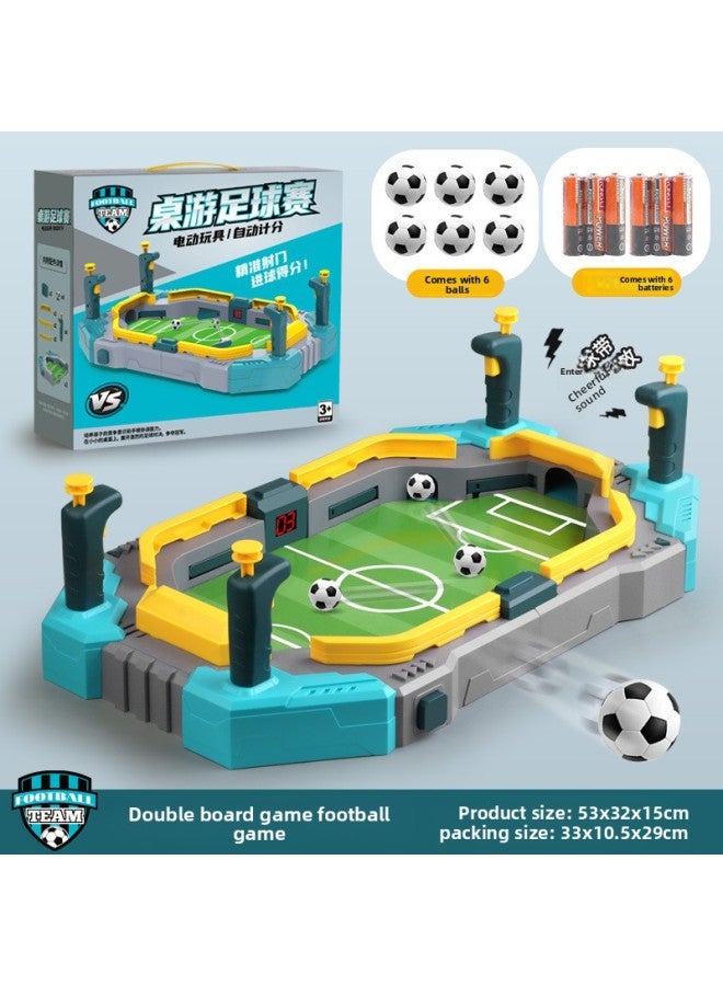 Children's desktop football game upgrade electronic automatic scoring mode parent-child interactive battle puzzle board game toys